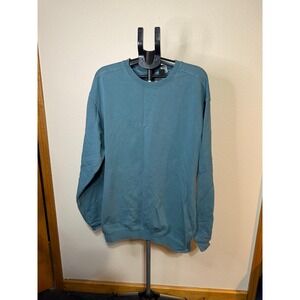 McIntosh &‎ Seymour Oregon Soccer Gear Rugby Sweatshirt Mens XL Teal Crewneck